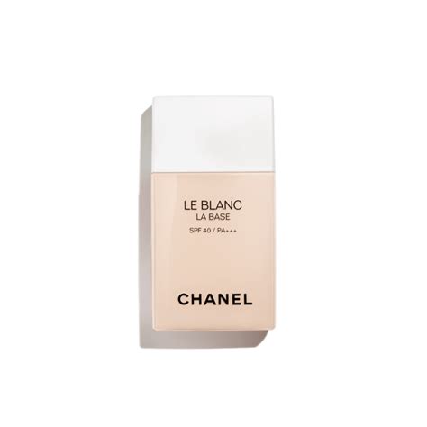 le blanc la base chanel|chanel le blanc foam.